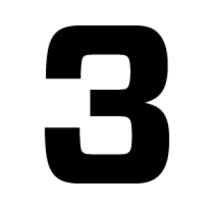 Number 3 PNG