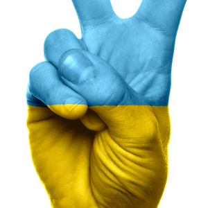 Ukraine peace hand PNG