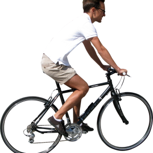 Cycling, cyclist PNG