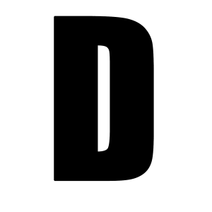letter D PNG