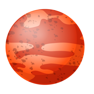 Mars planet PNG