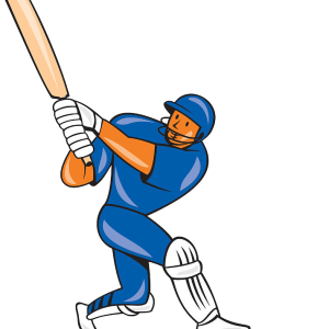 Cricket player PNG