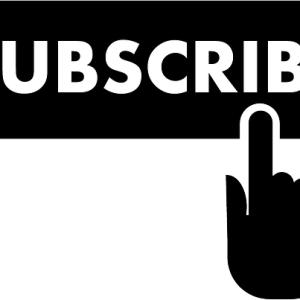 Subscribe button PNG