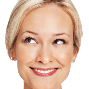 Thinking woman PNG
