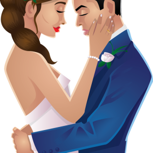 Wedding couple PNG