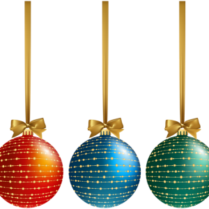 Christmas balls baubles