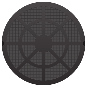 Manhole cover PNG