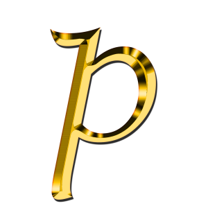 Letter P PNG