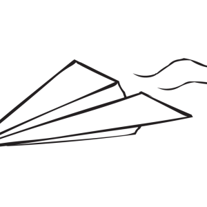 Paper plane PNG