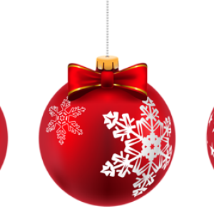 Christmas balls baubles