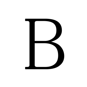 Letter B PNG
