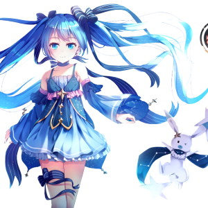 Anime girl PNG
