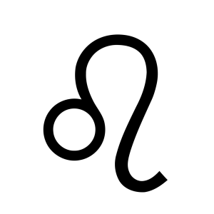 Leo zodiac PNG