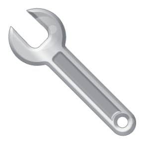 Wrench, spanner PNG image, free