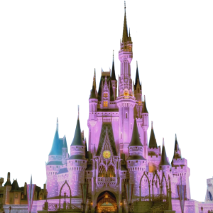 Disneyland castle PNG