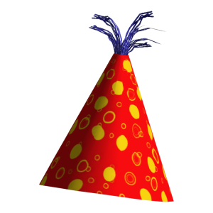 Party birthday hat PNG
