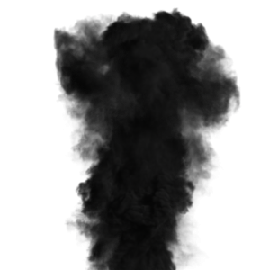Black smoke PNG image, smokes