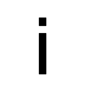 letter I PNG