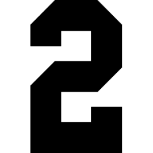 Number 2 PNG
