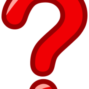 red Question mark PNG