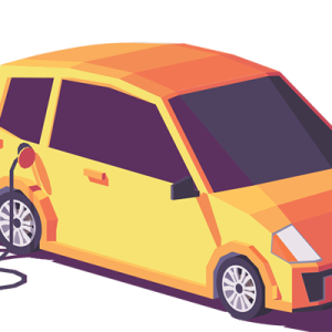 Electric car PNG