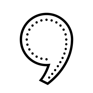 Comma PNG