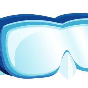 Snorkel, diving mask PNG