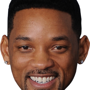 Will smith face PNG image