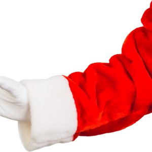 Santa Claus hand PNG