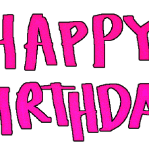 Happy Birthday PNG