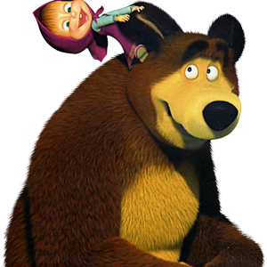 Masha and the Bear PNG