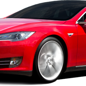 Tesla car PNG