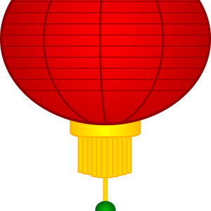 Chinese lantern red PNG