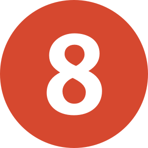 number 8 PNG