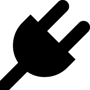 Power electric plug PNG