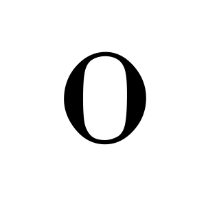 Letter O PNG