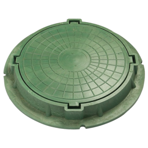 green plastic manhole cover PNG