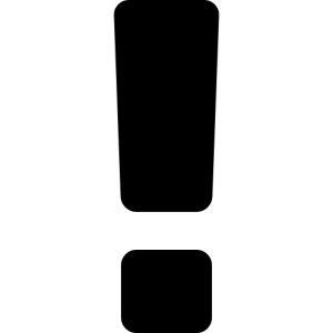 Exclamation mark PNG