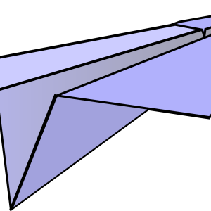 Paper plane PNG