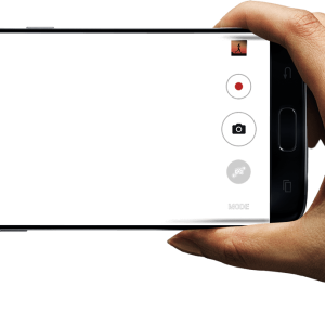 Phone in hand PNG