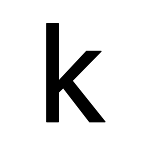 Letter K PNG