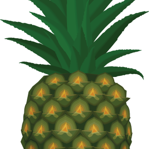Pineapple PNG image, free download