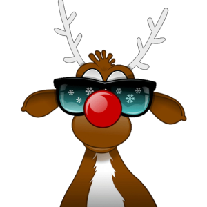 Santa Claus's reindeer PNG
