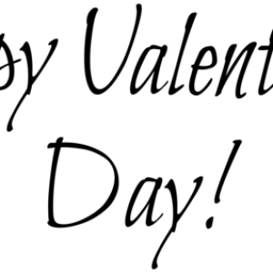 Happy Valentines Day transparent PNG