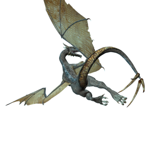 Green dragon PNG images, free drago picture