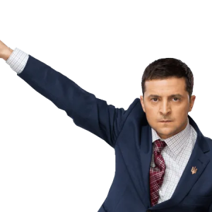 Volodymyr Zelensky PNG