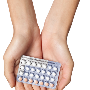 Pills, tablets in hands PNG