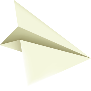 Paper plane PNG