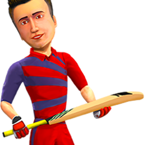 Cricket player PNG