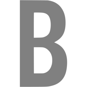 Letter B PNG